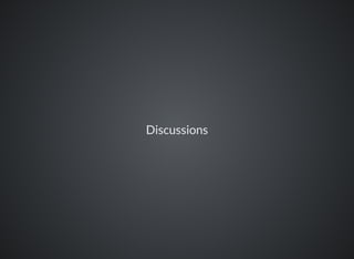 Discussions
 