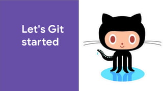 Let's Git
started
 