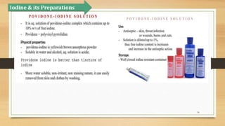 56
Iodine & its Preparations
 