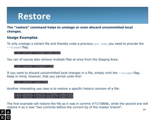 presentacion de git en terminal para programadores | PPTX