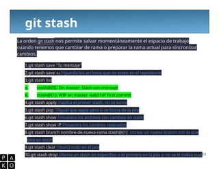 presentacion de git en terminal para programadores | PPTX