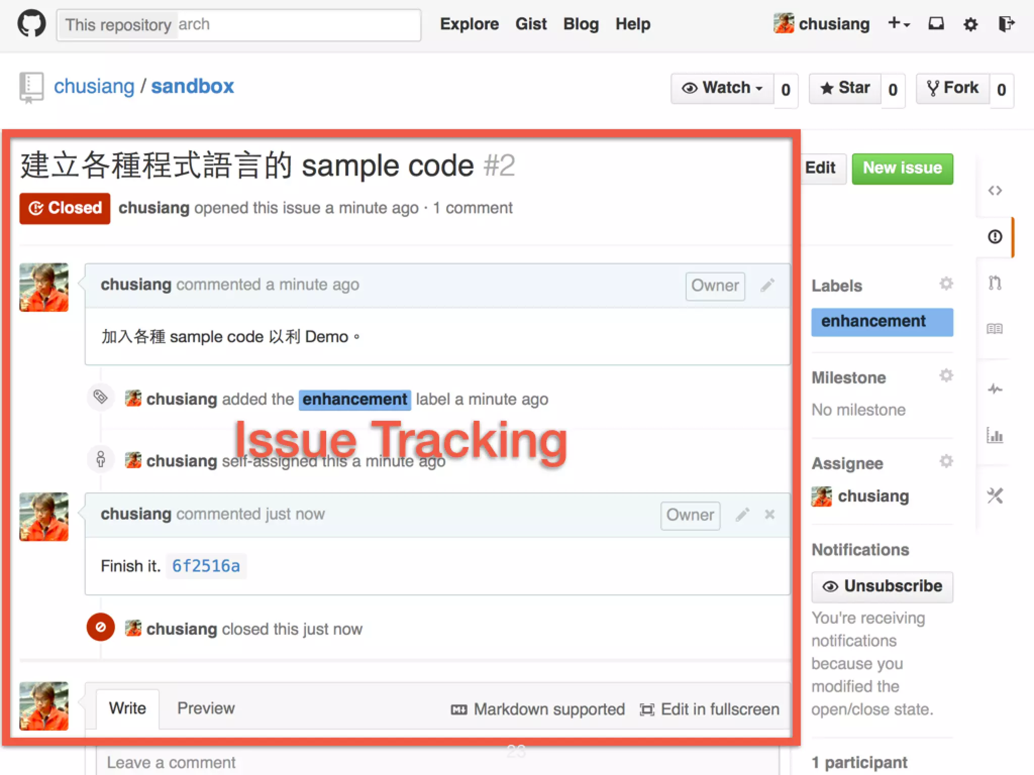 Issue Tracking 23 