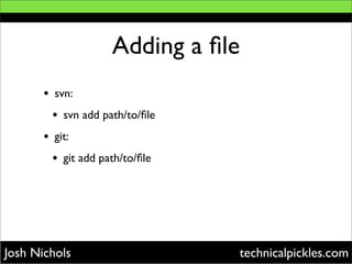 Git As A Subversion Replacement