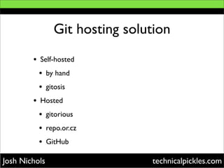 Git As A Subversion Replacement