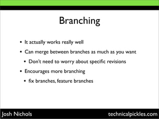 Git As A Subversion Replacement