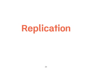 24
Replication
 