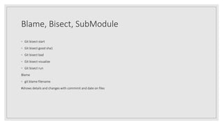 Git a stupid change tracker and persistent map. | PPTX