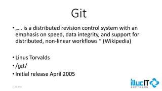 Comparison of SVN and Git | PDF