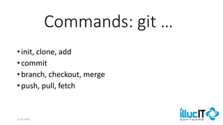 Comparison of SVN and Git | PDF