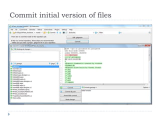 Commit initial version of files
 