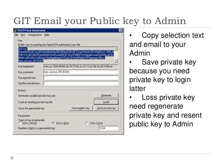 visual studio key ssh generate extension training Git