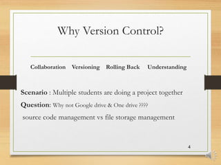 Git is a distributed version control system . | PPT