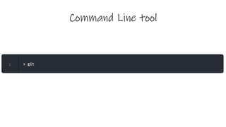 Command Line tool
 