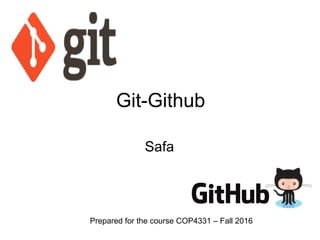 Git amd github basics with presentations | PPT