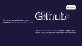 Git and Github workshop GDSC MLRITM | PPTX