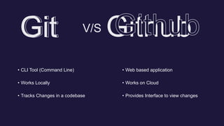 Git and Github workshop GDSC MLRITM | PPTX