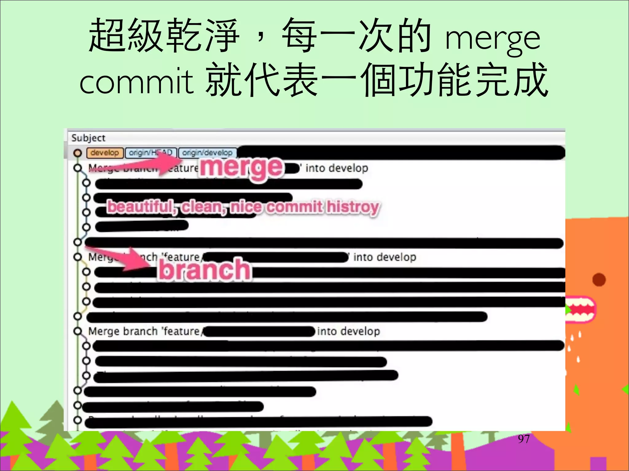 rebase --onto example
想把 client branch 的 C8, C9 搬到 master
119
C1 C2 C5
serverC3
master
C4
C6
C8
C10
C9 client
 