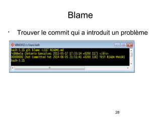 28
Blame

Trouver le commit qui a introduit un problème
 