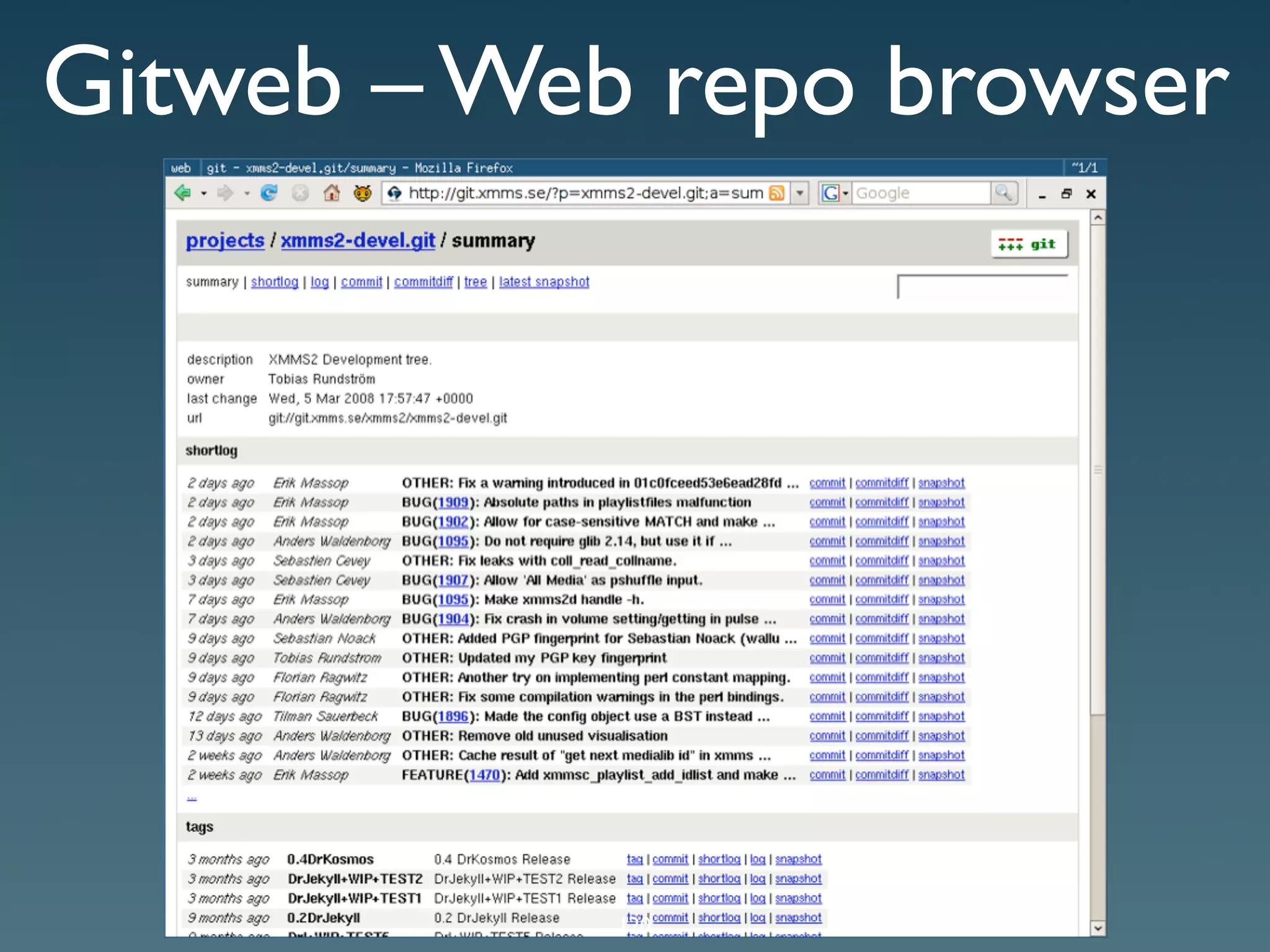 Git Presentation - Purple Scout AB Malmö