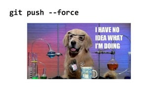 git push --force
 