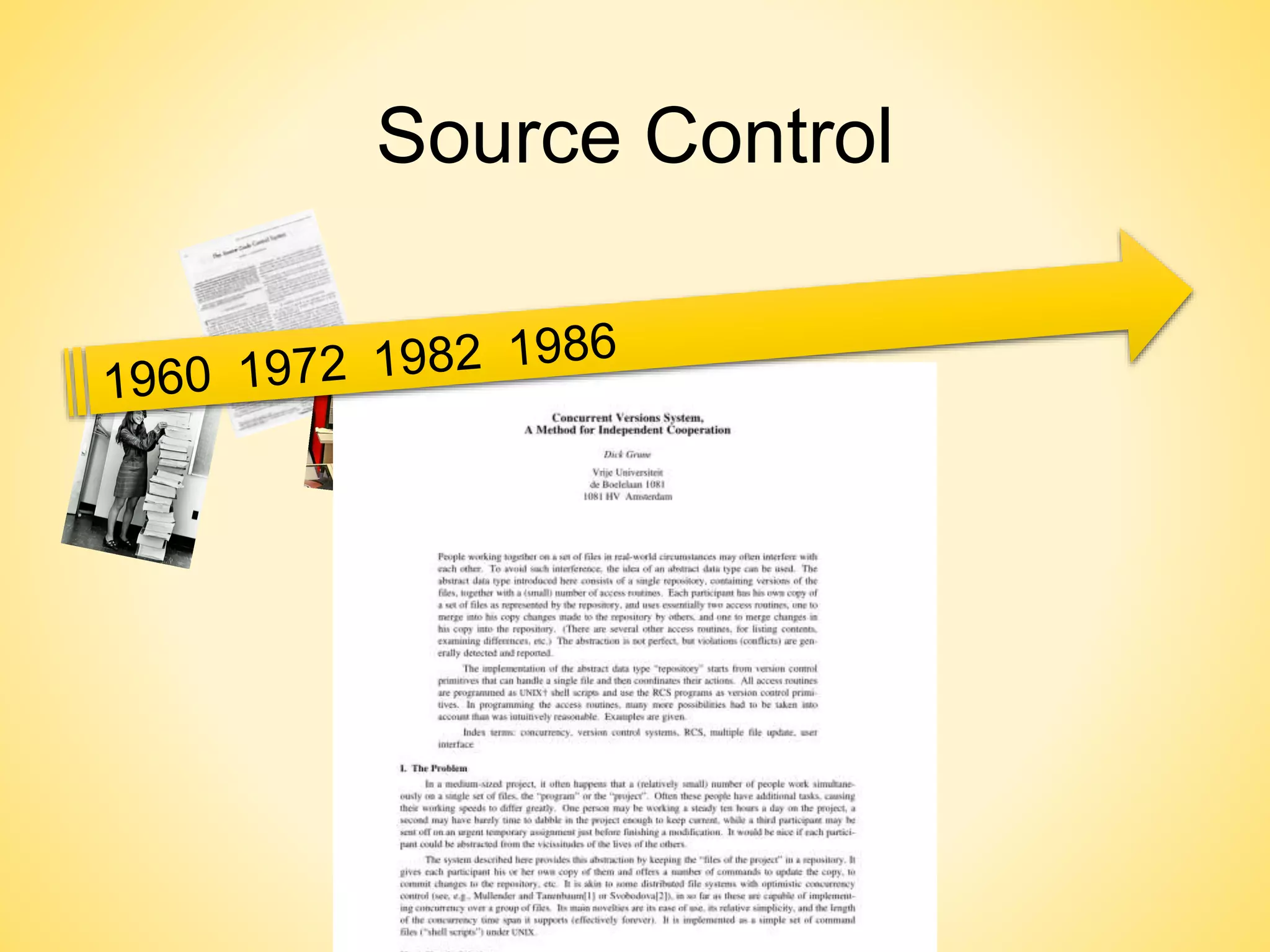 Source Control
 