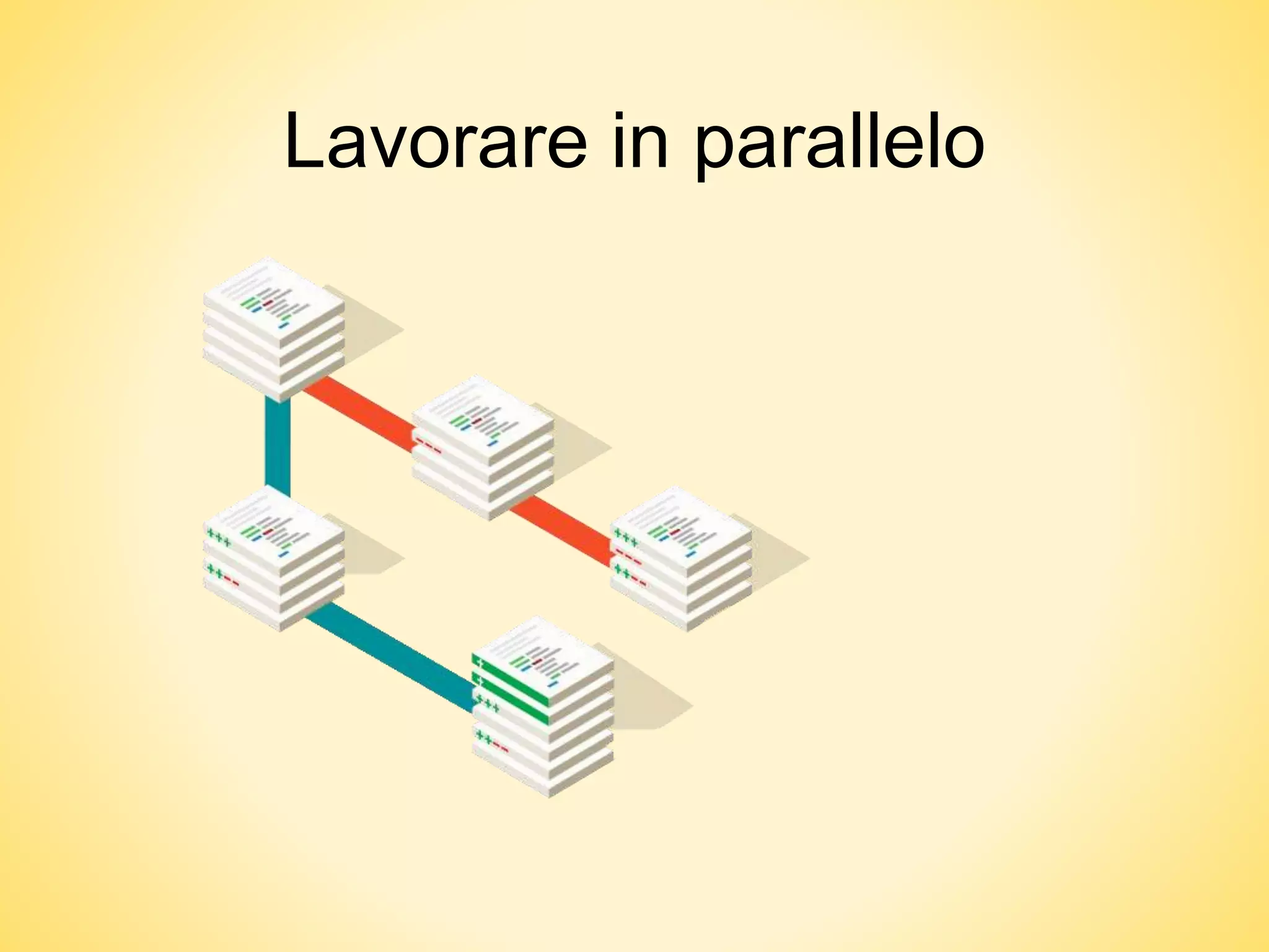 Lavorare in parallelo
 