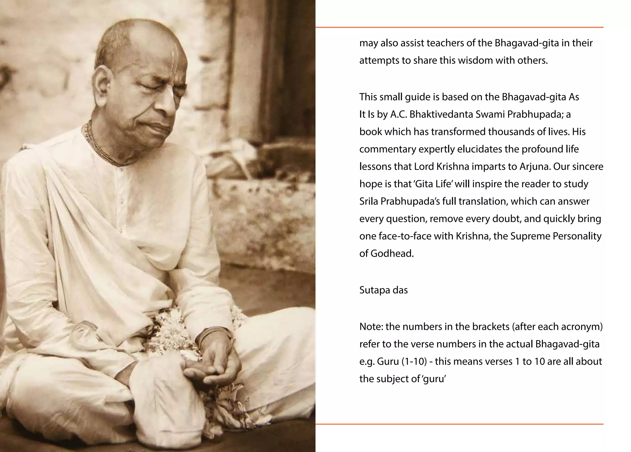 Bhagavad Gita - A Short Summary in Acronyms | PDF | Hinduism | Religion ...
