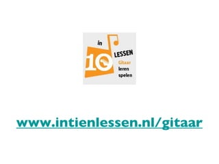 www.intienlessen.nl/gitaar 