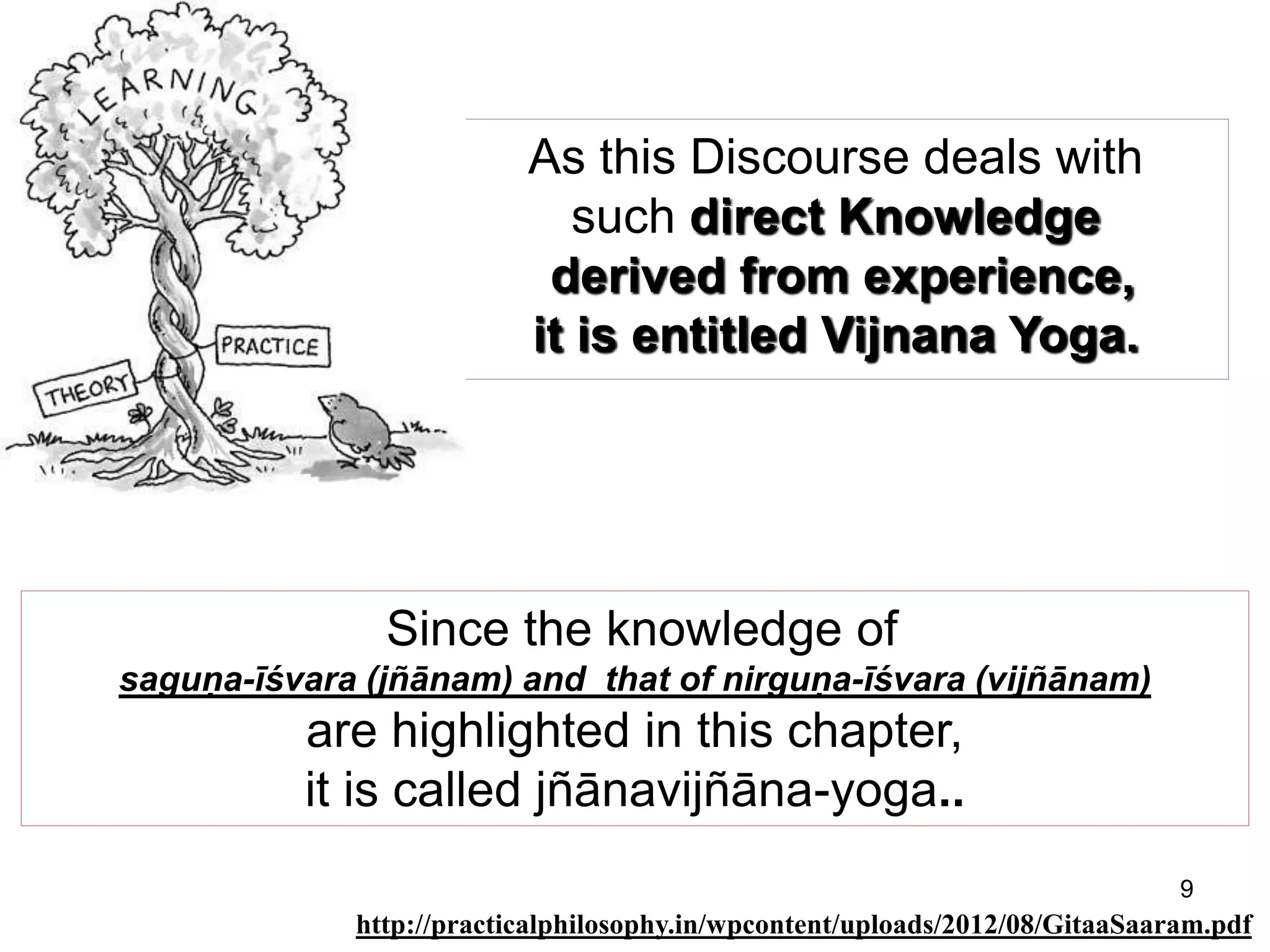 Bhagvad Gita Chapter 7 (Revised 2021),Jnana-Vijnana Yoga (The yoga of ...