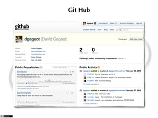 Git Hub
 