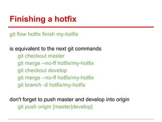 Git and git flow | PPT