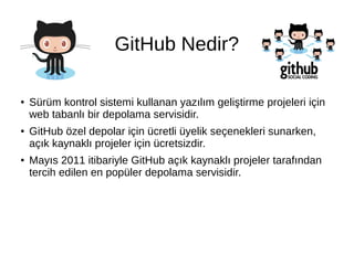 Git ve GitHub | ODP