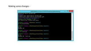 Making some changes -
 