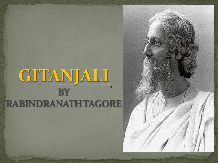 Image result for Images of Tagore and Gitanjali