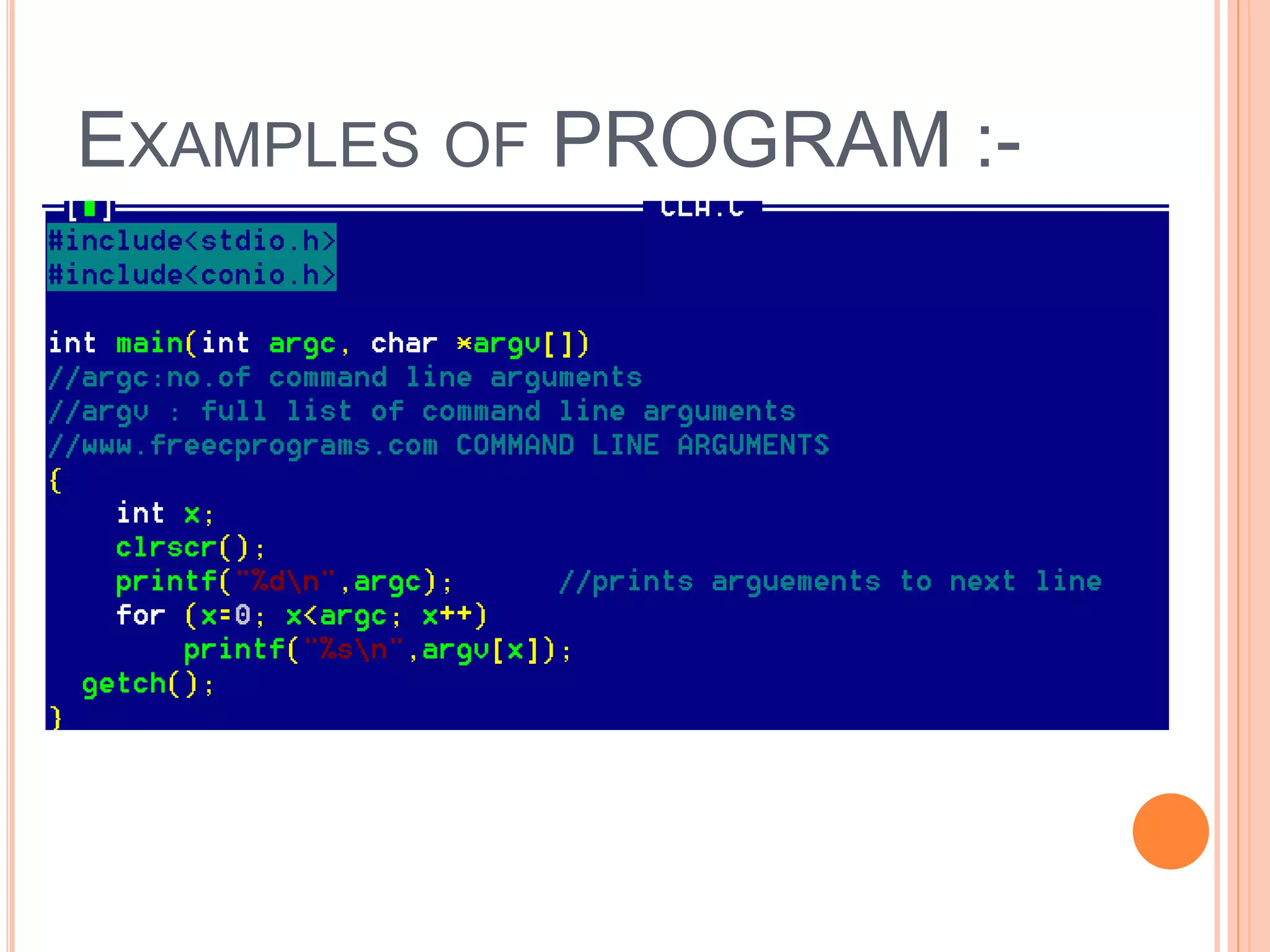 C Programming Language | PPT