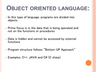 C Programming Language | PPTX | Programming Languages | Computing