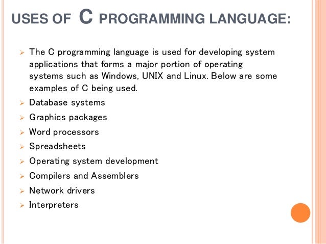 C Programming Language
