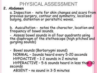Nausea and vomiting  - Another major symptom of GI disease.