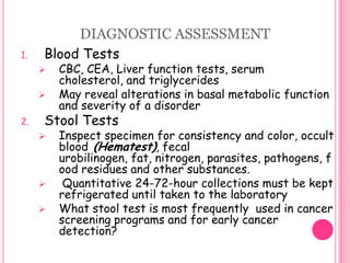 If blood has been retained in the stomach – coffee-ground appearance because of digestive enzymes