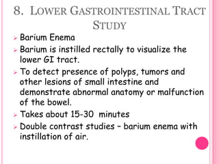 Blood entering the lower portion of the GIT or passing rapidly through it will appear bright or dark red.