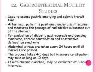 Loose, watery stool that may or  may not be streaked with blood.Health History and Clinical ManifestationsPrevious GI diseasePast and current medication usePrevious treatment or surgeryDietary historyUse of tobacco and alcohol – type and amountChanges in appetite or eating patternsUnexplained weight gain or loss over the past yearPsychosocial factors – Stress and anxietySpiritual factors -ReligionCultural factors – Beliefs and Tradition