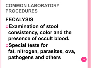 Urea breath test – detect presence of Helicobacter pylori which causes peptic ulcer disease.4. Abdominal UltrasonographyNoninvasive diagnostic technique which uses high-frequency sound waves.