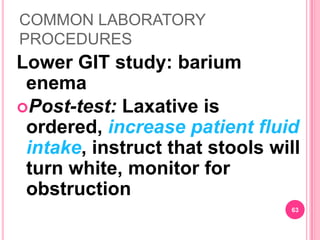 Patients fasts for 8-12 hours before the test
