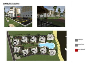 Experience 
Selected works 
Work Experience 
KITENGELA HEIGHTS 
 