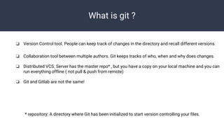 Git basics : a beginner's guide | PPTX | Computing | Technology & Computing