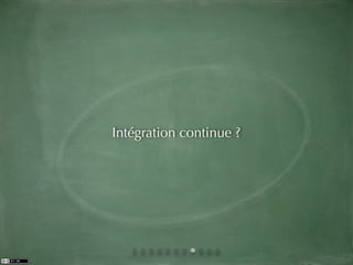 Intégration continue ?
 