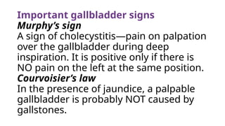Comprehensive Overview of Gastrointestinal and Hepatobiliary Signs and ...