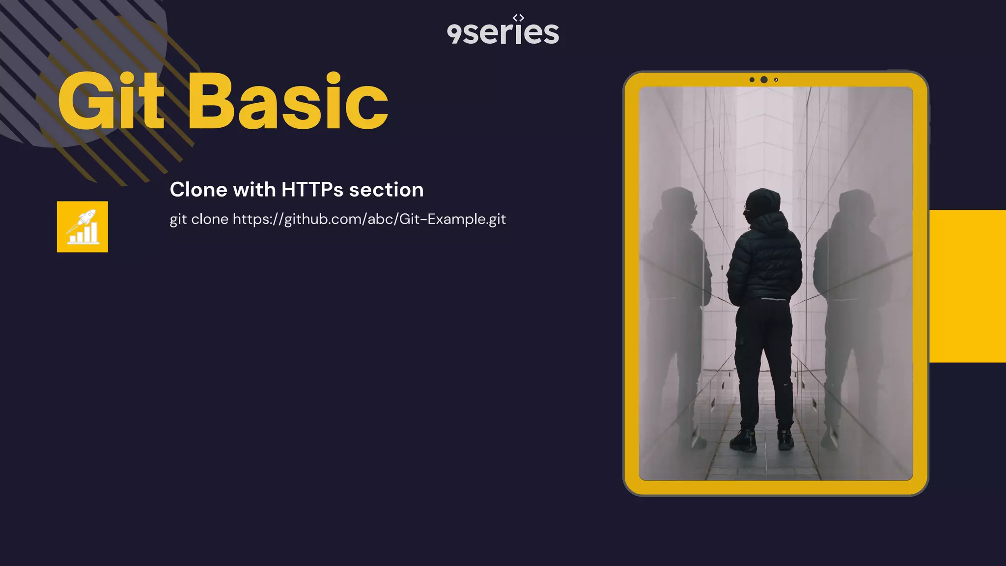 Git Basic git clone https://github.com/abc/Git-Example.git Clone with HTTPs section 