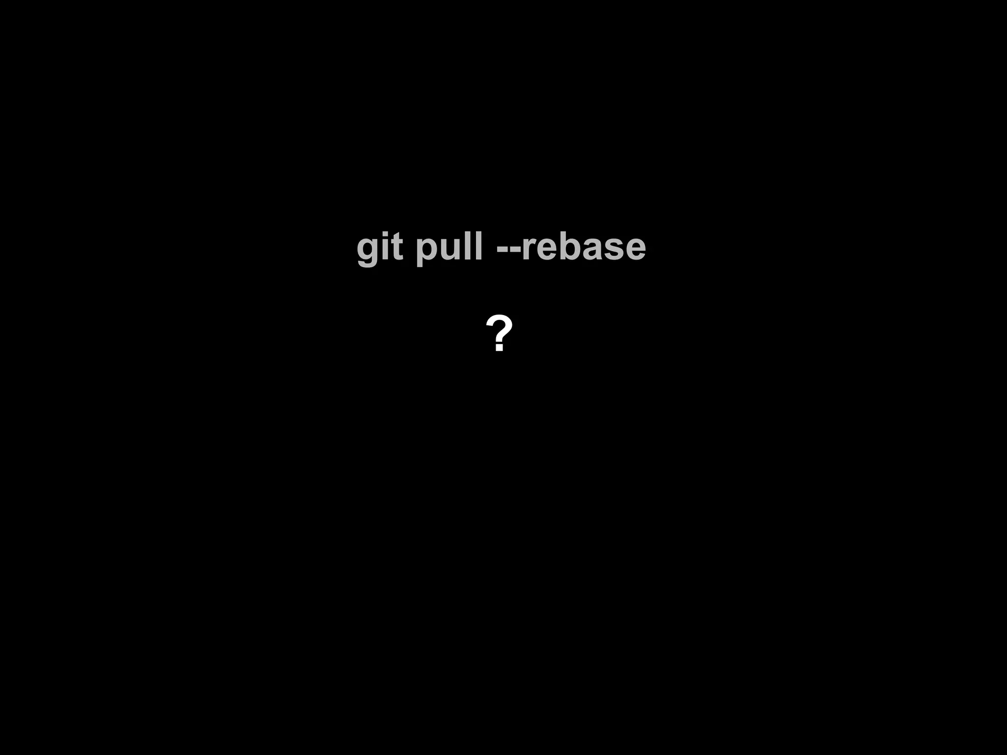 ?
git pull --rebase
 