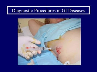 Diagnostic Procedures in GI Diseases 